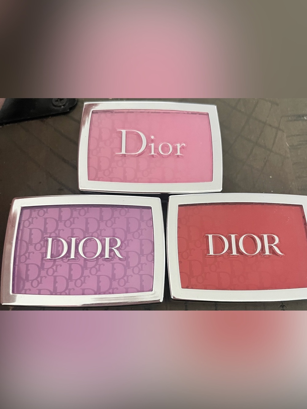 BUNDLE-DIOR BACKSTAGE ROSY GLOW BLUSHES 
Includes - Pink, Pink Lilac & Rosewood